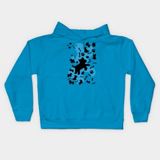 Black Dogs Kids Hoodie